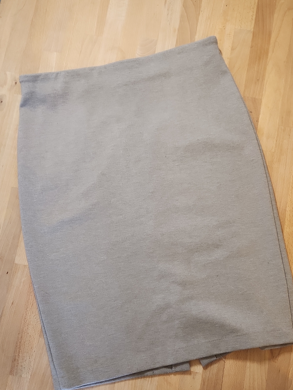 Philosophy Light Gray Pencil Skirt